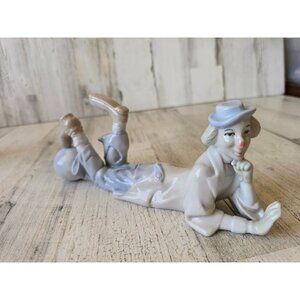 Albert Price clown ball figurine statue circus